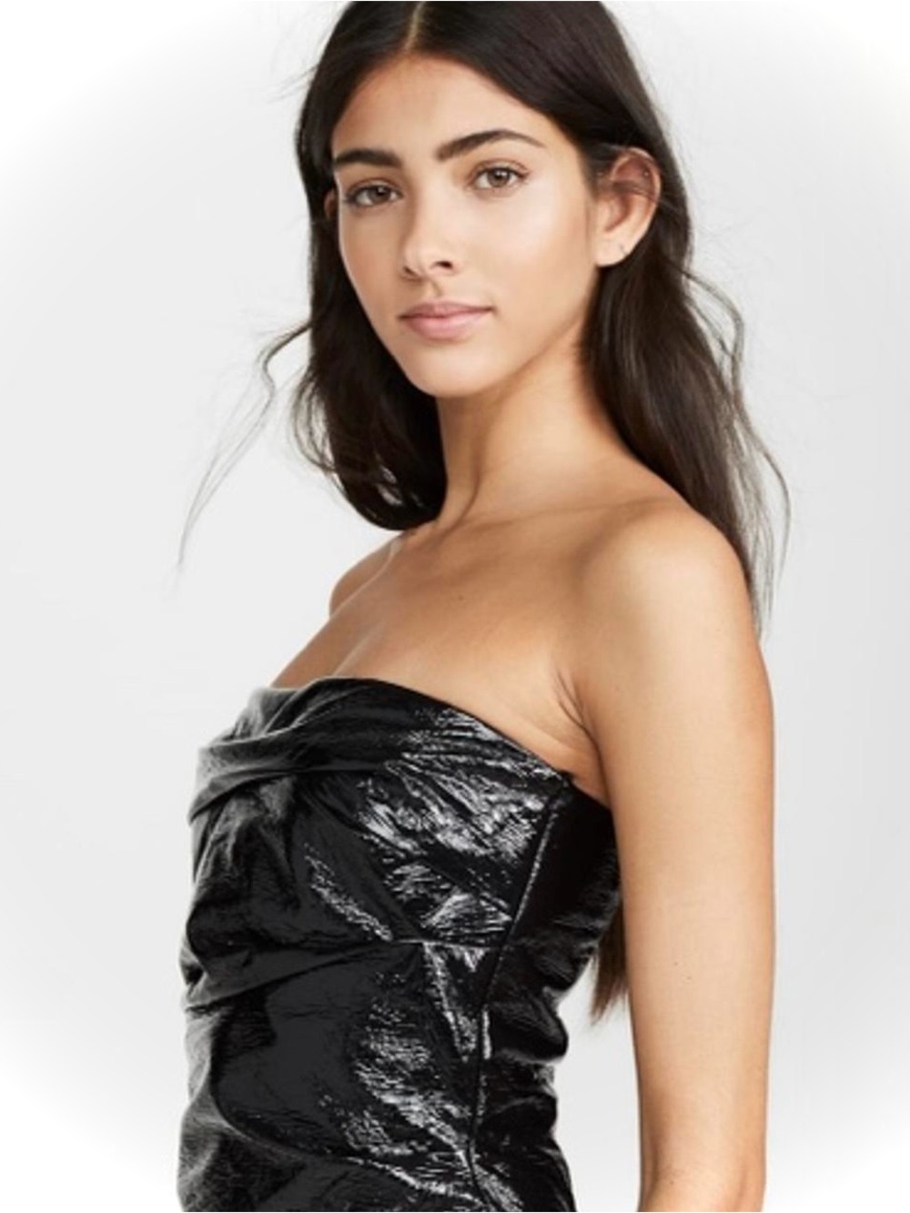BEC + BRIDGE | XS / S / 0 / 2 | SliCk Rick Strapless Foil Mini Cocktail Dress